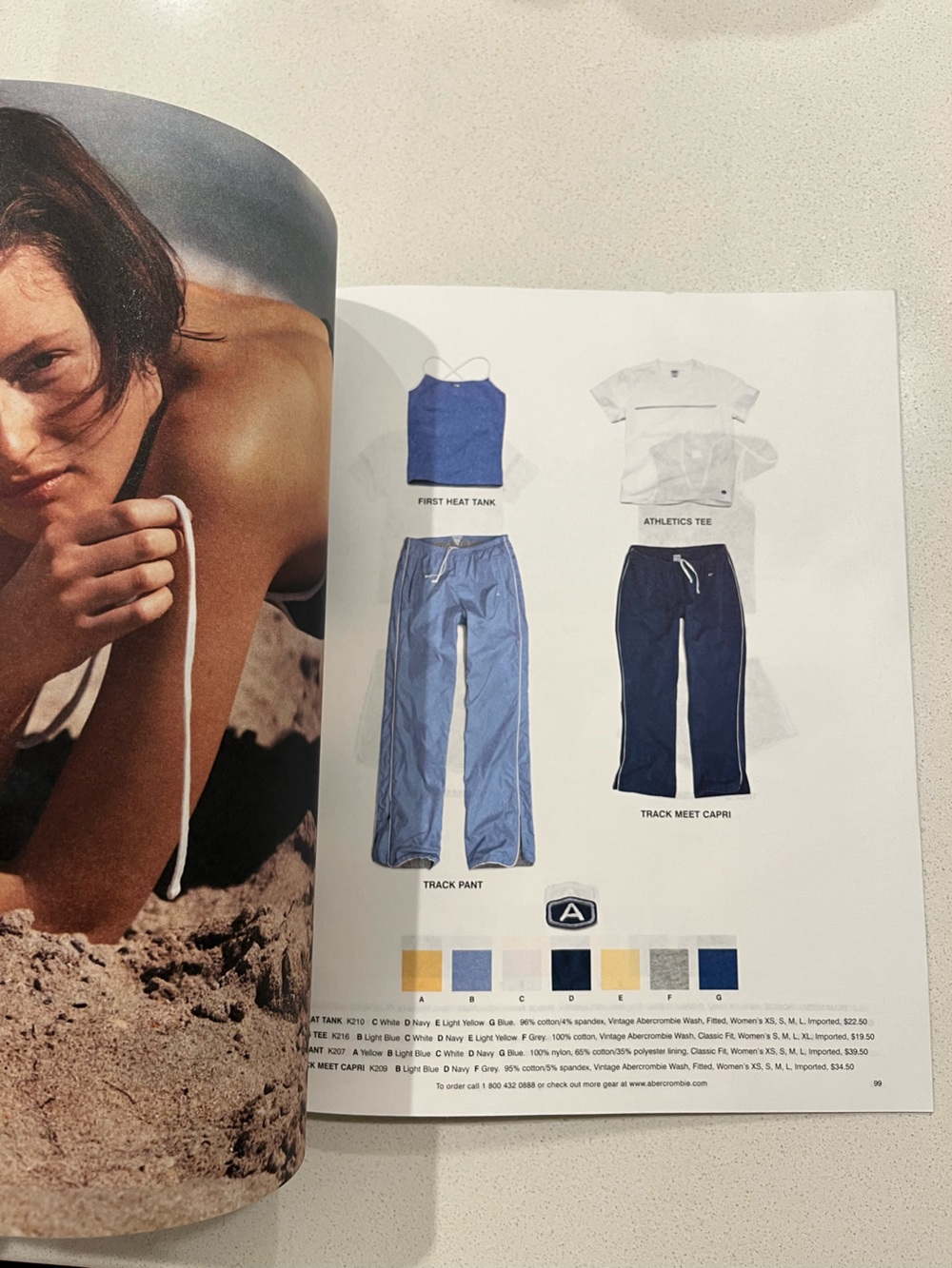 Abercrombie & Fitch Rare Summer 2001 Y2K Clothing Catalog Like New! - Picture 9 of 10